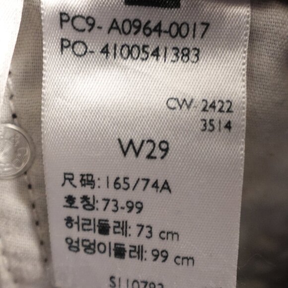 Levi's Jeans Low Pro Straight women's 29 grey denim red tab NEW NWT 90's‎ retro - Picture 12 of 13